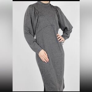 Rochie Mamalicious grey maternity  dress